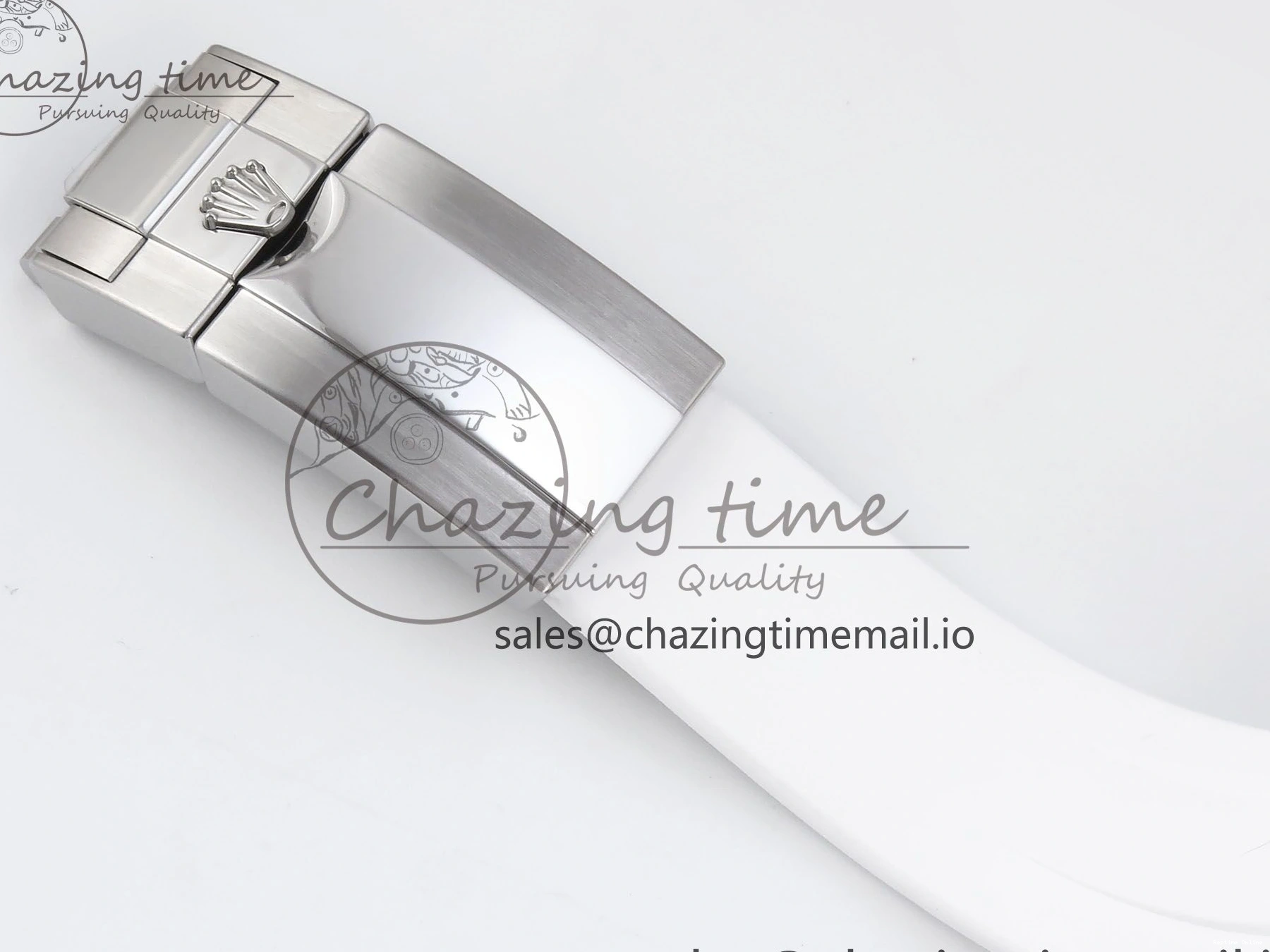 0407 Daytona AET Remould N6F 1:1 Best Edition Meteorite Dial on White Rubber Strap SA TopPick 920